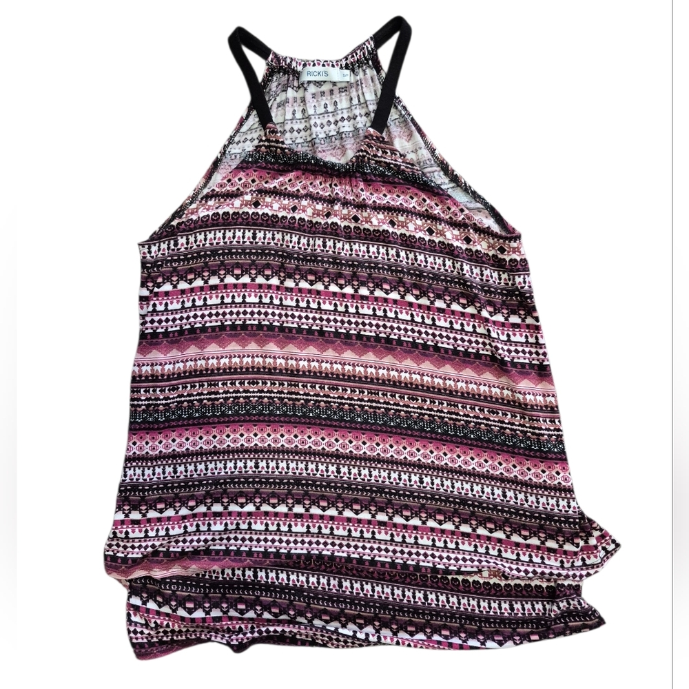 2/$20 Ricki's Patterned Halter Top